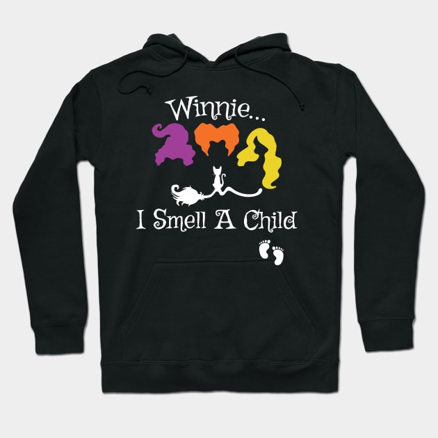 Winnie I smell A Child, halloween pregnancy announcement ideas Hoodie by yass-art